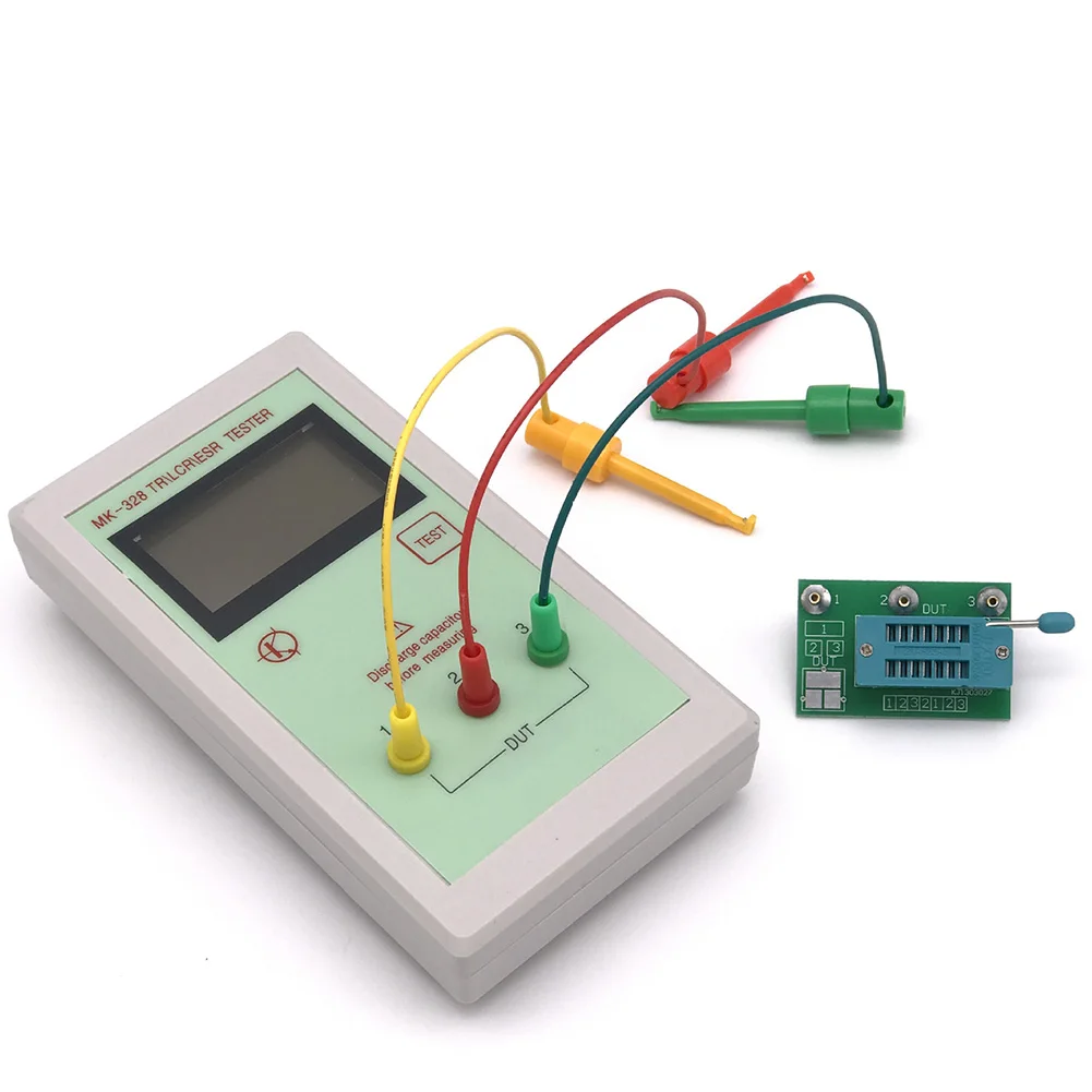 Inductance Analyzer Meter Tester LCD Display Resistance Accurate Portable Transistor Tester Capacitance