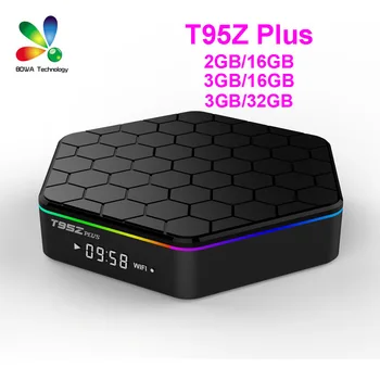 

10pcs newest t95z plus android 7.1 amlogic s912 octa core 17.5 fully loaded dual wifi 1000m gigabit smart tv box