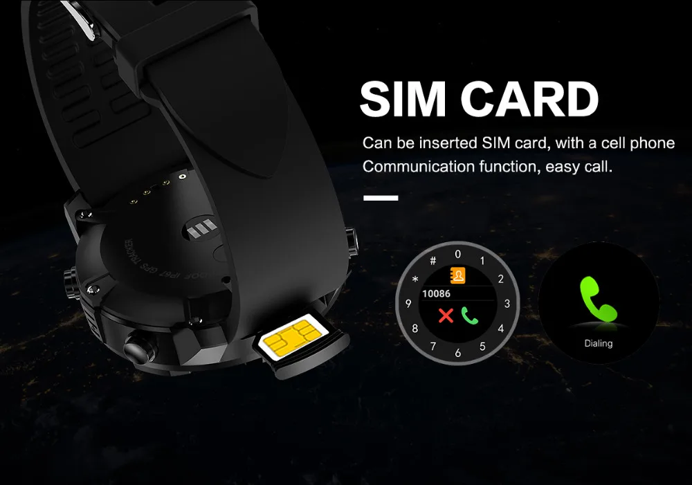 HotS3 водонепроницаемые Смарт-часы для телефонов Android для samsung HUAWEI SIM gps Smartwatch напоминание о звонке Шагомер монитор сердечного ритма