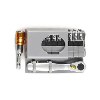 

Ratchet Screwdriver Set Ratchet Handle Torx Bit Set for Screwdriver Multitool Y5GA