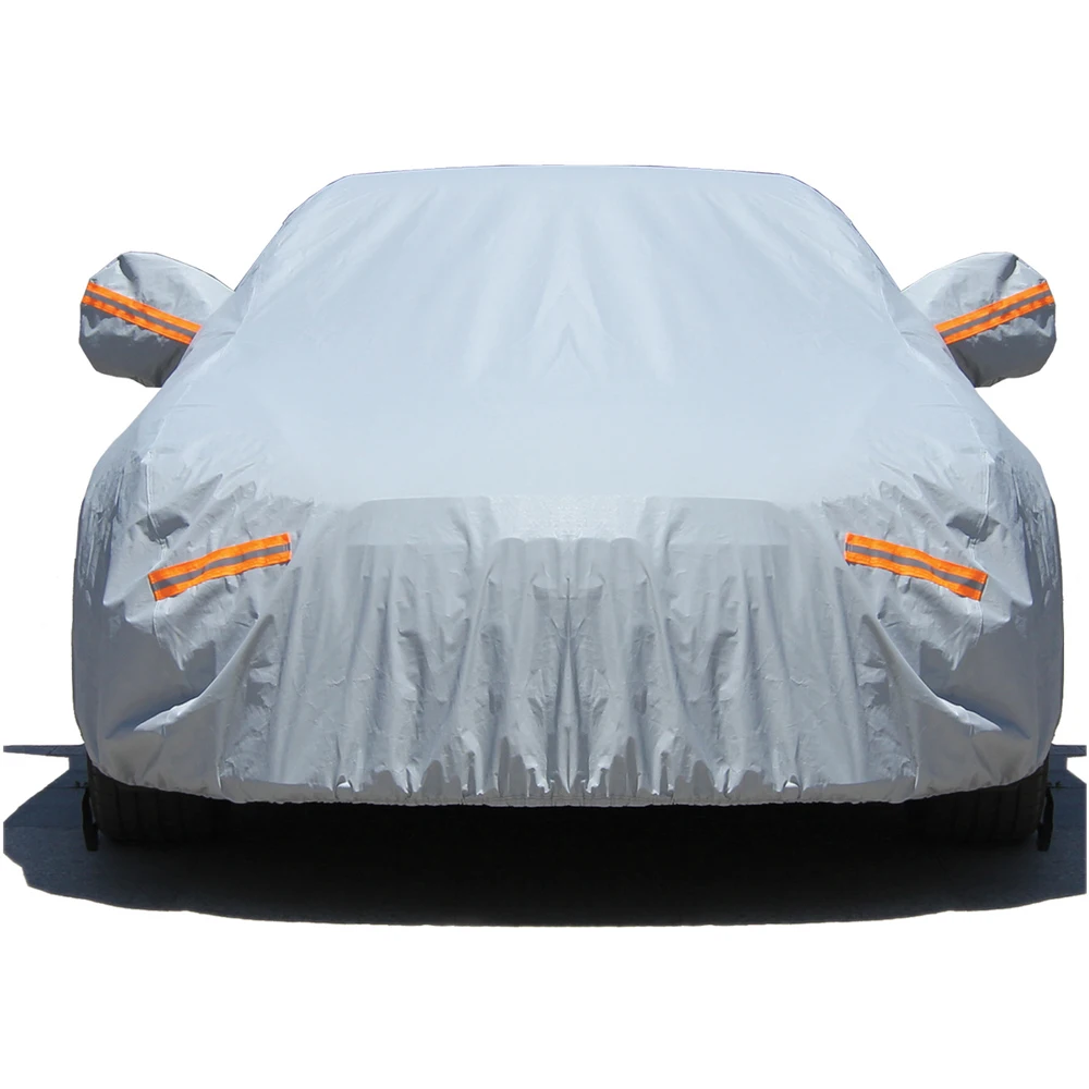Flame Retardant Car Covers Waterproof Dustproof Indoor Outdoor Full Auto Cover Sun UV Snow Dust Resistant Protection Cover