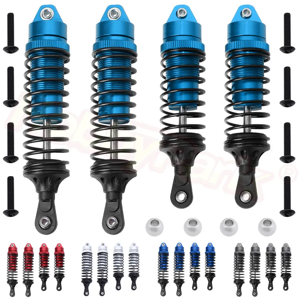 Details about 4PCS RC Car Front Rear Shock Absorber For 1/10 Traxxas Slash 4x4 Upgrade Parts Details about 4PCS RC Car Front Rear Shock Absorber For 1/10 Traxxas Slash 4x4 Upgrade Parts
