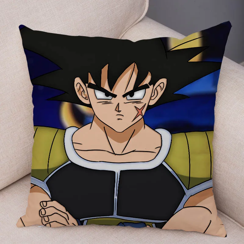 Мультфильм Супер Saiyan Dragon Ball Z наволочка для дивана Наволочка на подушку супер мягкий короткий плюшевый Декор Япония наволочка с аниме - Цвет: 9