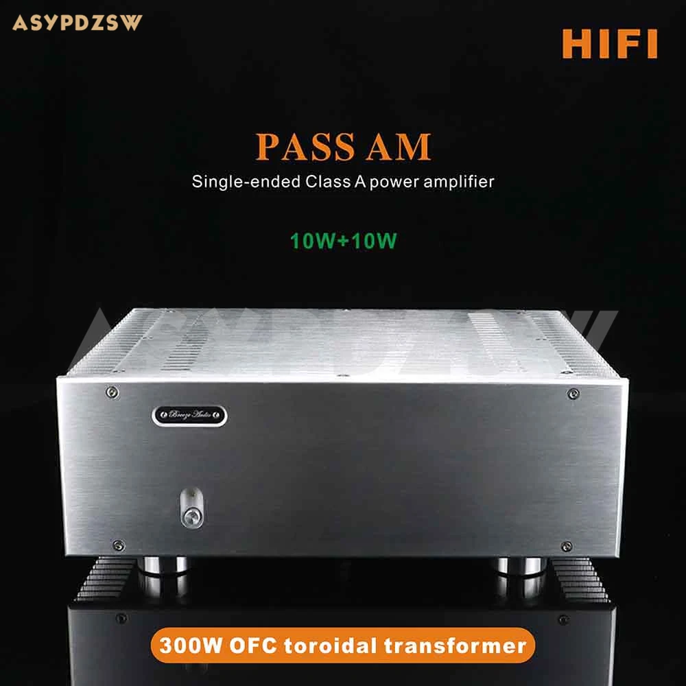 HIFI PASS AM односторонний усилитель мощности класса A 10 Вт+ 10 Вт поддержка XLR/RCA вход