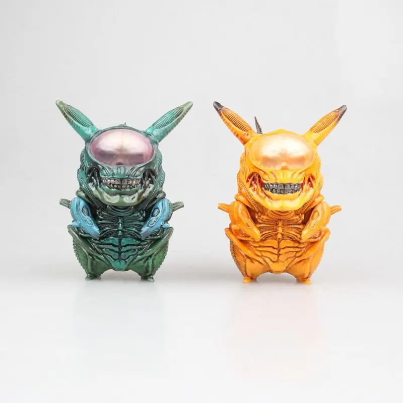 

Feihong Anime Wholesale Pet Elf Special Shape Pickup Yellow Blue Pokemon Garage Kit