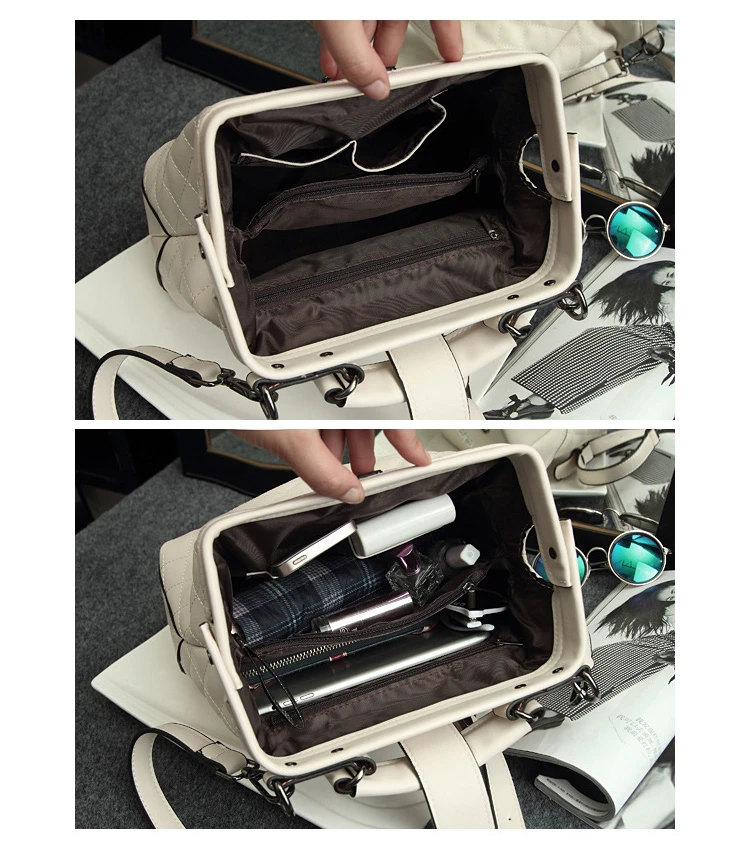 Women Shoulder Bag Fashion New Retro Women Doctor Bag Mobile Messenger Shoulder Clutch Large Capacity Ladies Scrub Leather Leather Handbag
