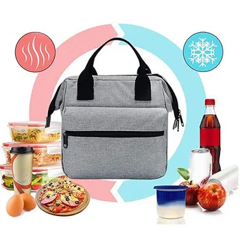 

Unisex Insulated Multifunction Lunch Bags Cooler Men Women Oxford Heavy Duty Nylon Large Capacity Pockets Waterproof Bag C50