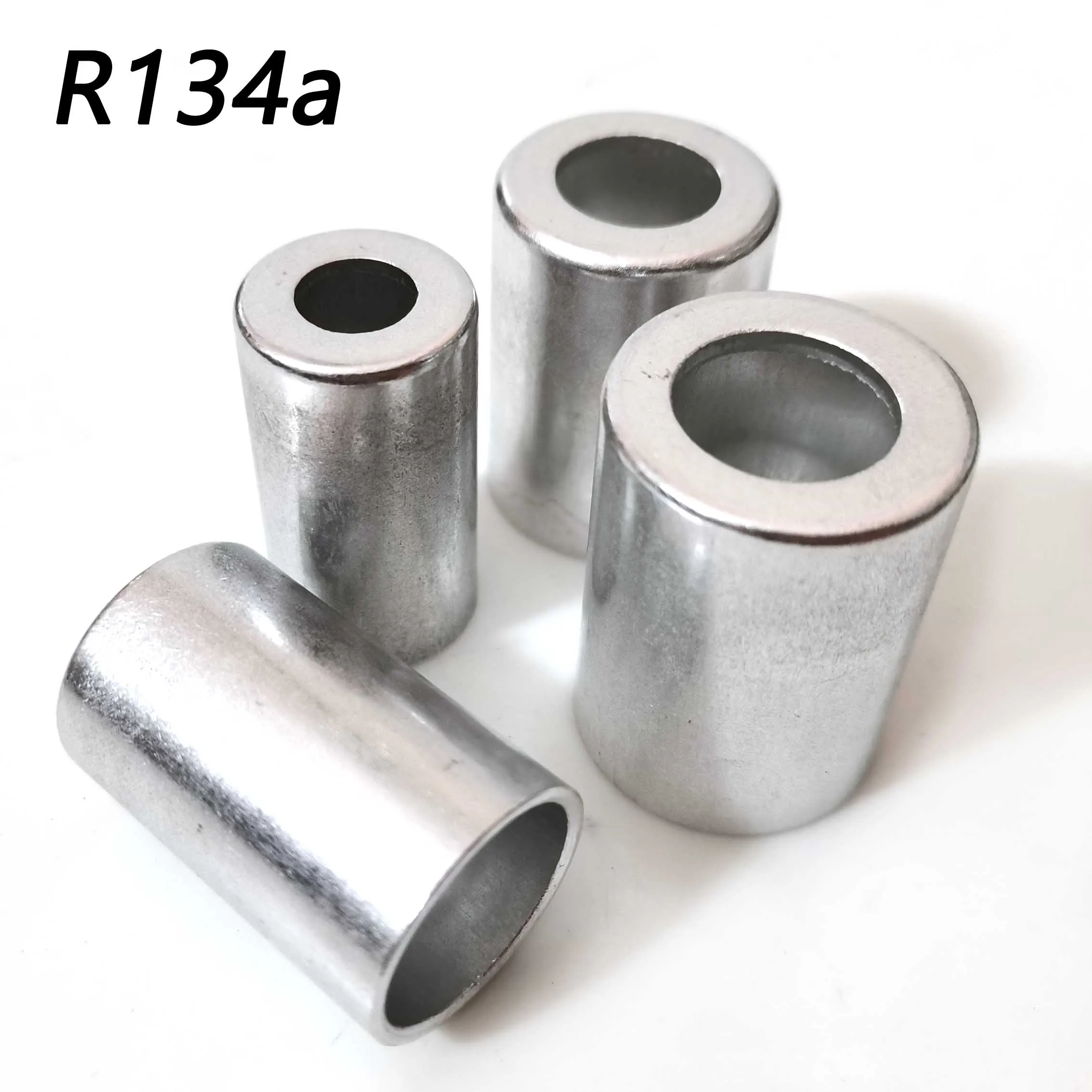 Automotive Air-Conditioning Piping System Fittings Aluminum Cover air conditioning outlet cover 80PCS R134a Aluminum Pipe Connector Cap