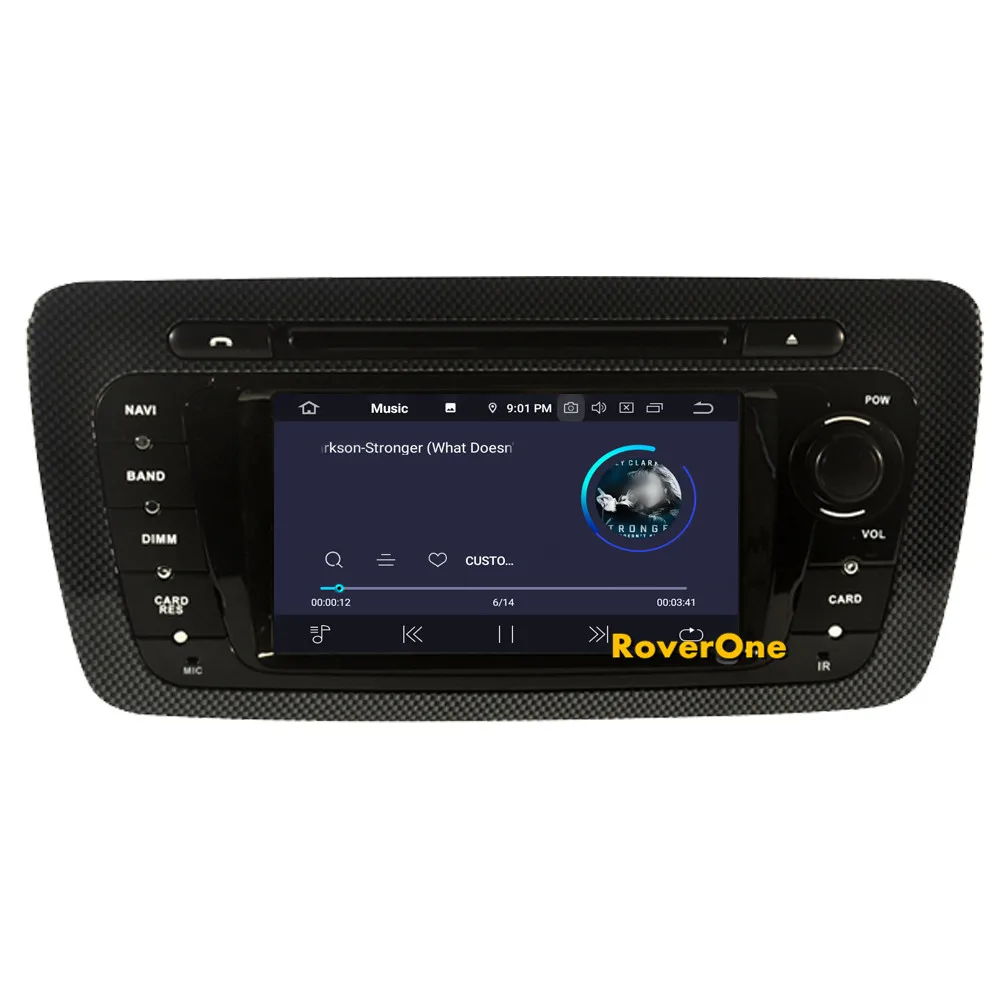 RoverOne Android 9,0 Восьмиядерный автомобильный Радио DVD gps для сиденья Ibiza сенсорный экран мультимедийный плеер головное устройство Bluetooth HD камера