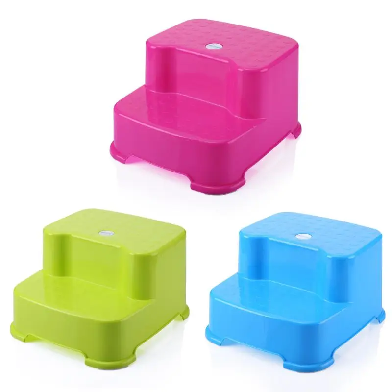 

Kids Small Chair Seat Footstool Multi-function Children Ottoman Child Baby Double-layer Non-slip Step Stool