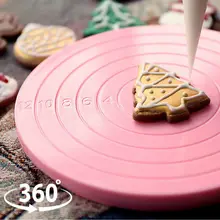 Вращающийся на 360 градусов вращающийся поворотный стол для торта 14 см, мини-украшение для торта, печенья, элегантная подставка для торта ручной работы, нескользящая основа Вращающийся на 360 градусов вращающийся поворотный стол для торта 14 см, мини-украшение для торта, печенья, элегантная подставка для торта ручной работы, нескользящая основа