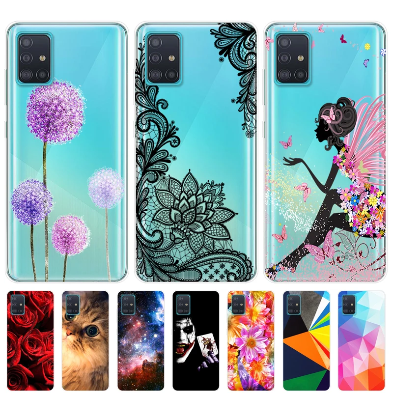 Чехол для Samsung Galaxy A51 чехол телефона A515F A 51 A71 силиконовый мягкий из ТПУ | Отзывы и видеообзор