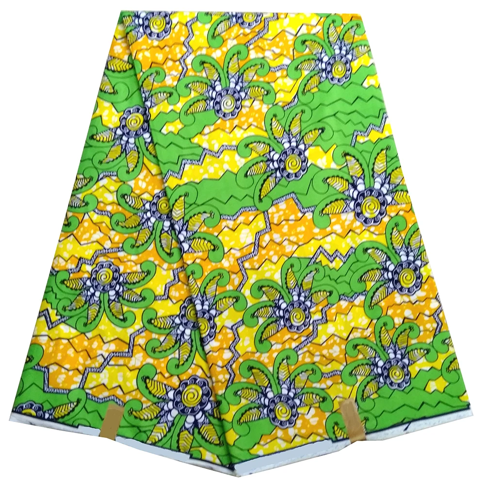 

2019 New Arrival Polyester Real Dutch Wax Fabric High Quality African Dutch Wax Fashion Print fabric