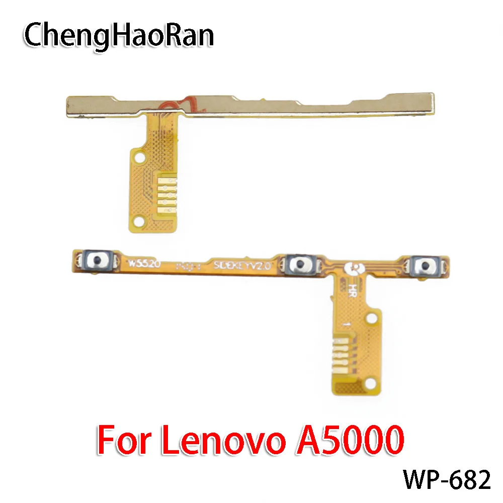 ChengHaoRan 2 шт./лот для lenovo A2010 A2020 A536 A5000 A6000 A606 кнопка включения/выключения питания гибкий кабель плоский ленточный запчасти