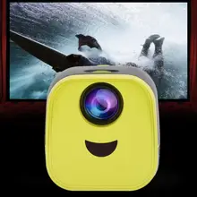 Портативный светодиодный проектор 1000 люмен 1080P Высокое разрешение 1000:1 контрастный встроенный динамик игрушка проектор домашний кинотеатр