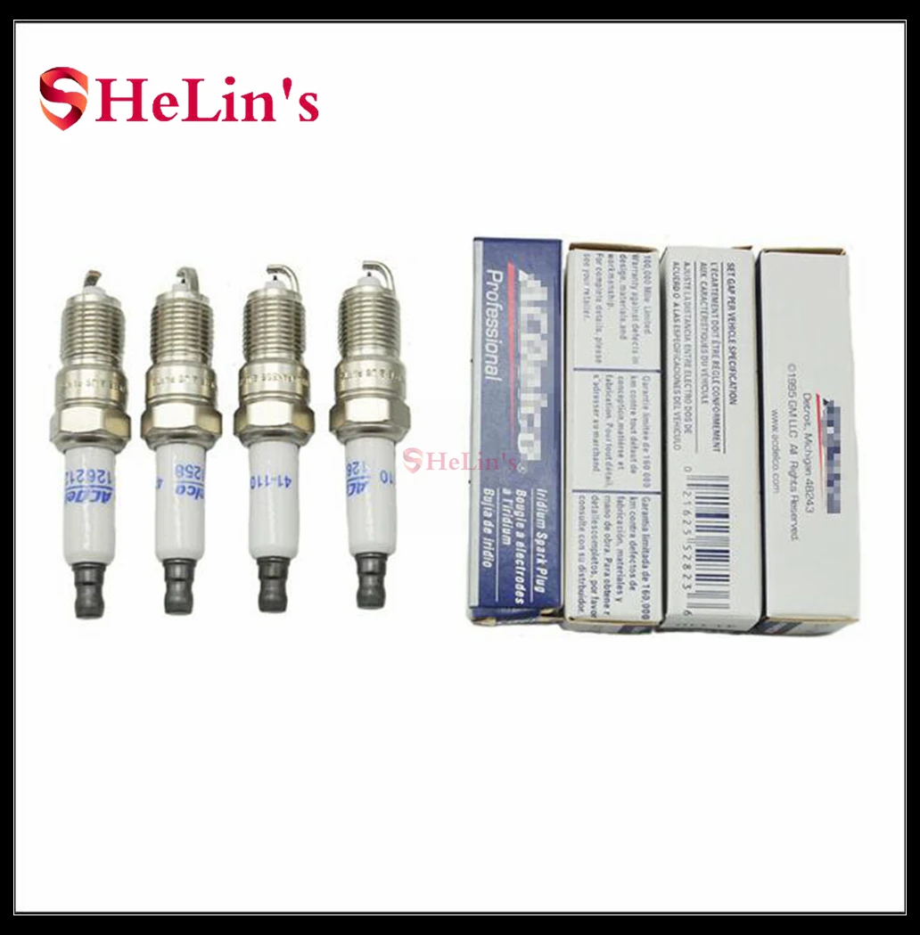 

12621258 41-110 Original New Iridium Spark Plug For Chevrolet Express Silverado Suburban 1500 2500 3500 HD 4500 Trailblazer V8