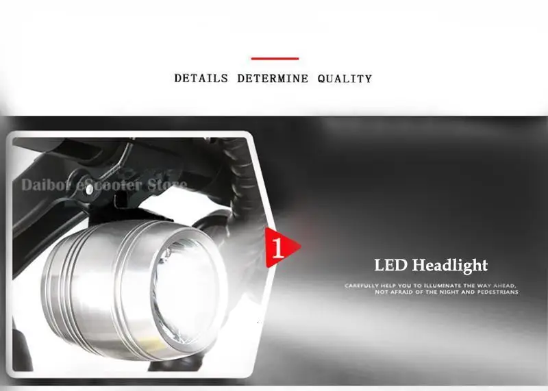 Daibot Folding Electric Scooter 3 Wheel Electric Scooters 48V 350W Three Wheel Electric Tricycle For ElderlyLadies (23)