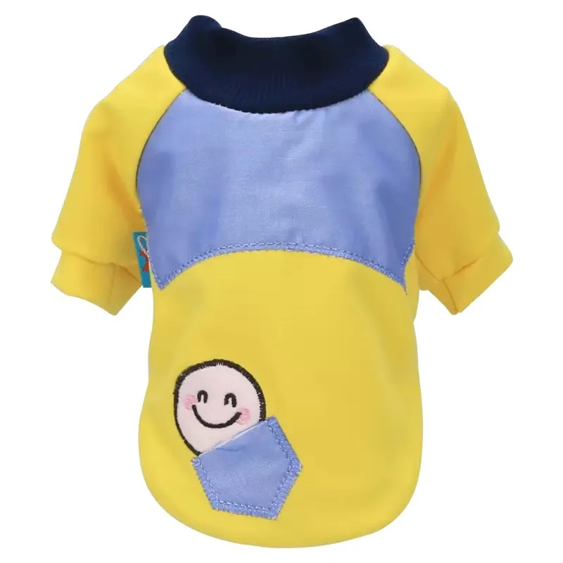 

Dog Clothing Spring and Summer Dog Sweater Round Neck Shirt Breathable Dog Clothes Cat Suit Pet Clothes for Lovers Animalclothes