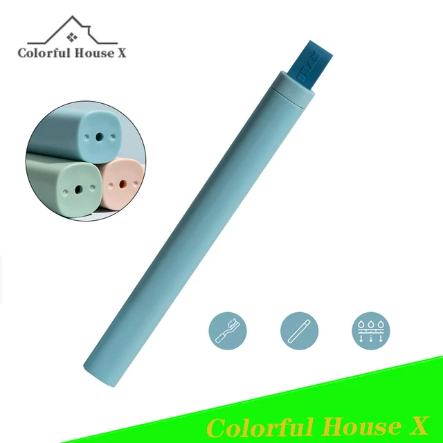 Hordozható Utazási Fogkefe Doboz Kreatív Műanyag Kültéri Fogak Tároló Multifunkcionális Háztartás