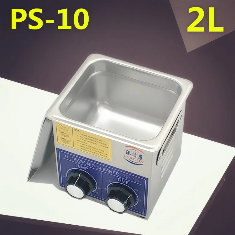 

PS-10 Ultrasonic Cleaning Machine 2L Glasses Jewelry Watch Electronic Injector Nozzle Cleaner