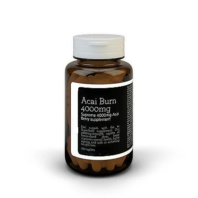 

3 Months Acai Berry 4000mg Acai + 3 highly potent clinically proven fat burners