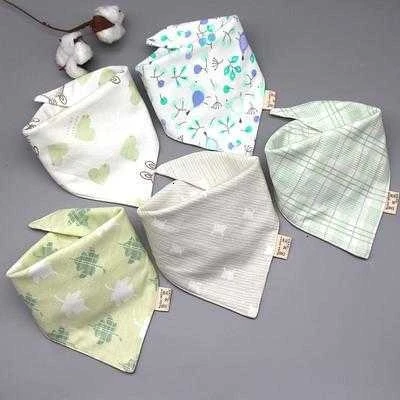 White 5pc 5 шт./лот детские нагрудники слюнявчик хлопок Детский шарф отрыжка ткань бандана нагрудники новорожденный мальчик младенец, девочка, малыш вещи - Цвет: White 5pc