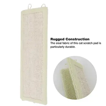 

S/L Folding Cat Toys Scratch Mat Cat Scratch Furniture Corner Protector Natural Sisal Sofa Strong Protective Shield Cat Supplies