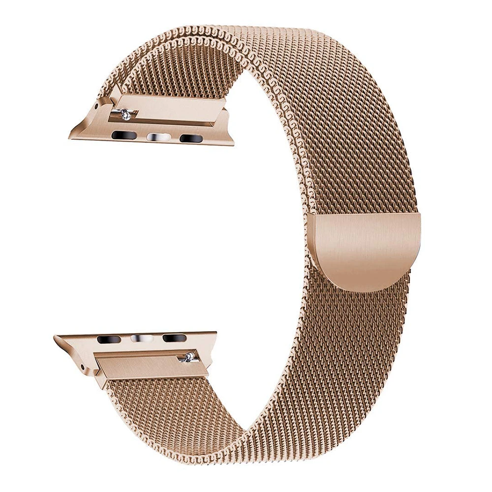 10 шт. Миланский Браслет ремешок для Apple Watch серии 1 2 3 4 38 мм/40 мм 42 мм/44 мм ремешок петля для Apple Watch