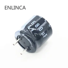 10 шт./лот H045 680uf4V конденсатор с алюминиевой крышкой, Размер 8*8 4V 680 мкФ 20