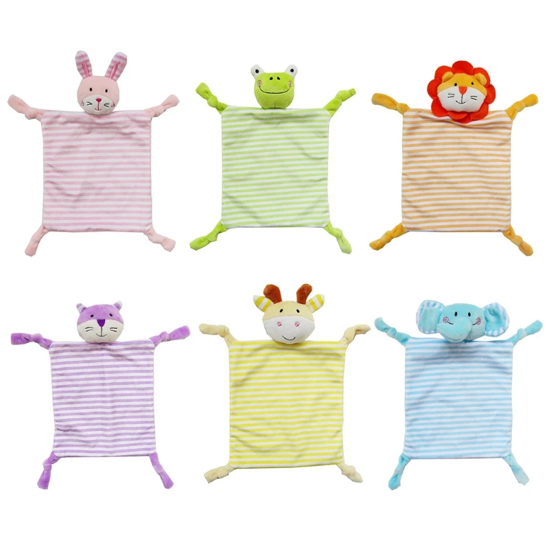 

Baby Soother Appease Towel Toys Gifts Infants Comfort Sleeping Nursing Cuddling Blanket Soft Plush Animal Doll Teether