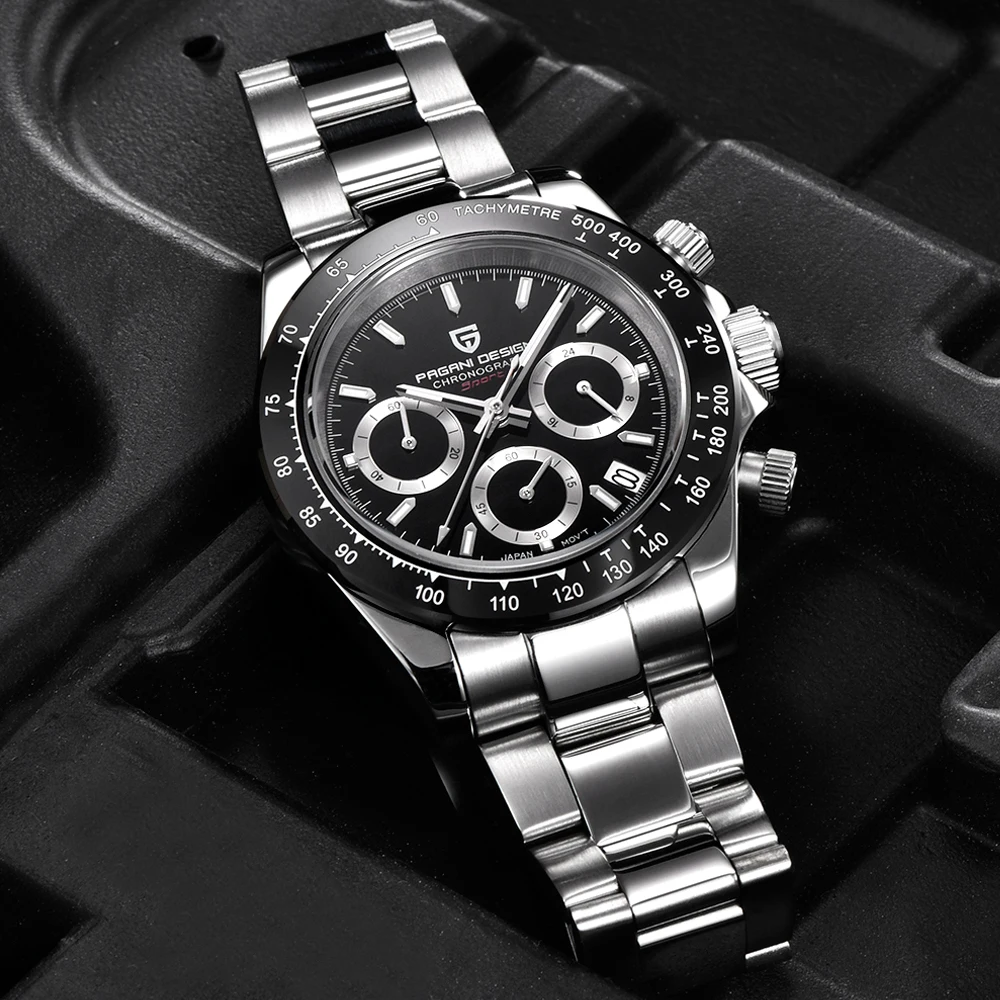 PAGANI DESIGN 2020 New Men's Watches Quartz Business watch Mens Watches Top Brand Luxury Watch Men Daytona Chronograph Relogio Masculino free drop shipping (40)