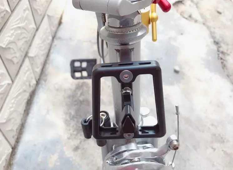 Передний блок несущей складная сумка для велосипеда Brompton держатель переноска из
