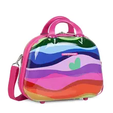 AGATHA RUIZ DE LA PRADA Modleo Waves большая сумка-косметичка дорожная жесткая Поликарбонат штампованная 68531