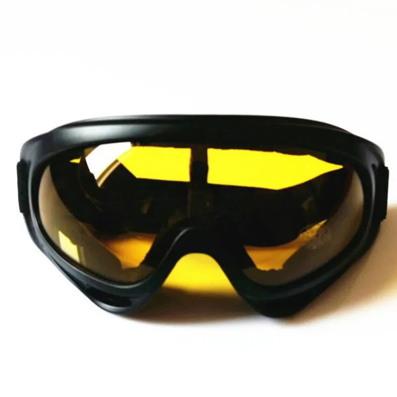 Военные мотоциклетные очки пуленепробиваемые армейские поляризационные солнцезащитные очки Охота Стрельба Воздушный пистолет велосипедные очки на открытом воздухе - Цвет: Цвет: желтый