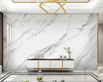 

Grey White Marble Wallpapers for Living Room Cloth Paper Photo Murals Wall Decor paper 3d Wall Coverings Waterproof Wall Paper