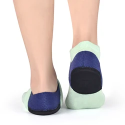 Unisex Gel Heel Pad Thickening Warm and Shock Absorption Alleviates Pain Foots Pain Achilles Tendonitis Insole Posture Corrector