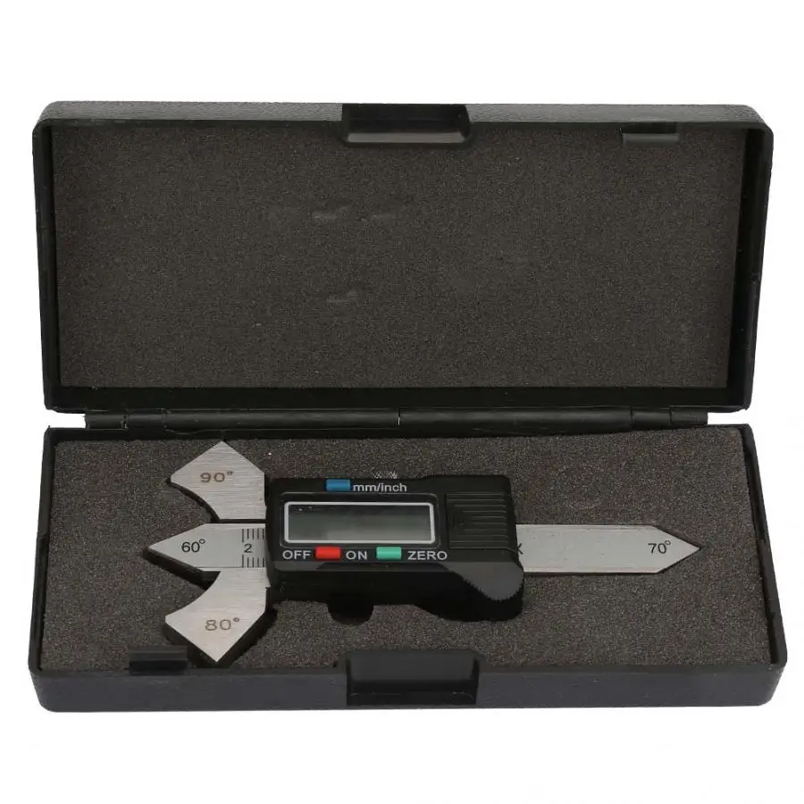

20mm Digital Welding Gauge Weld Seam Fillet Inspection Metric Inch Gauge