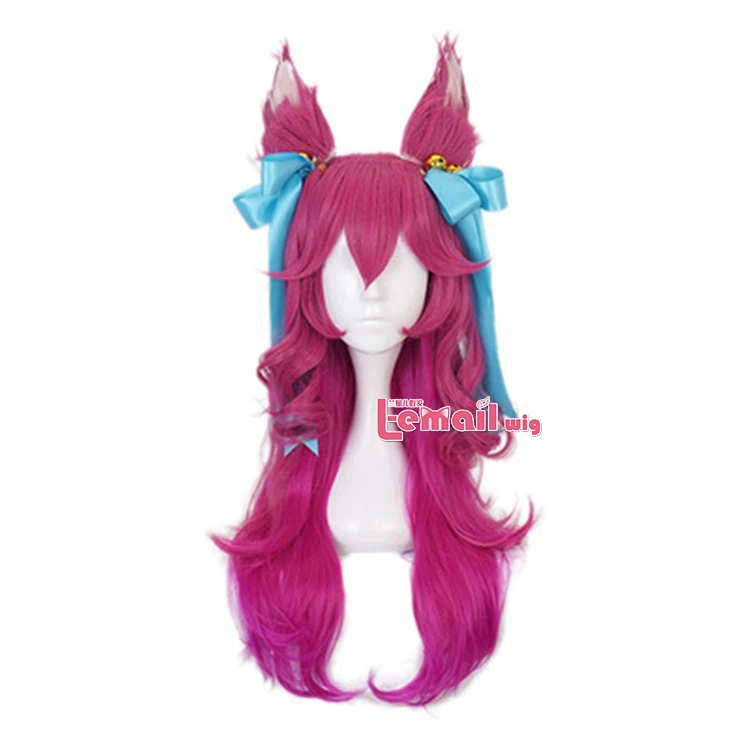 orelhas headwear resistente ao calor do cabelo sintético