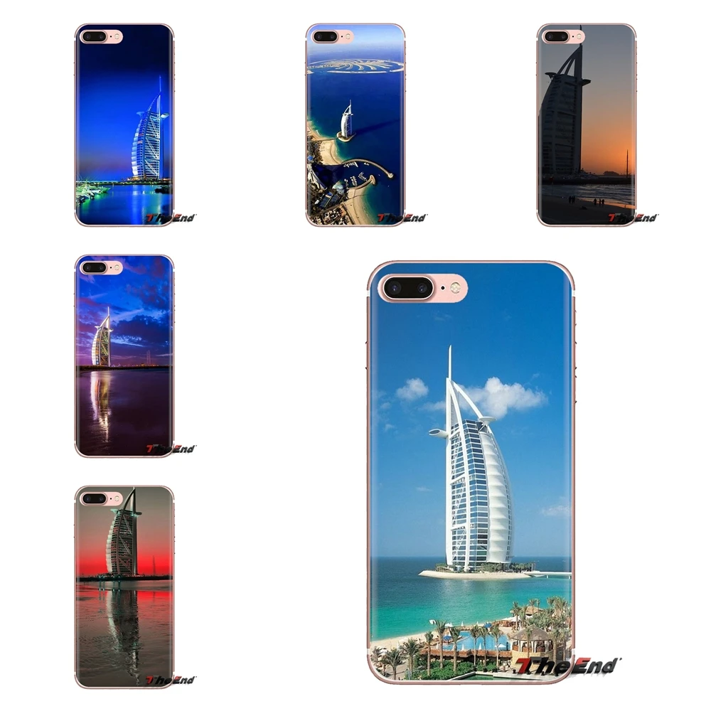 Мягкий чехол для телефона из ТПУ Burj Al арабские культовые здания Дубай Xiaomi Redmi 4 3 3S