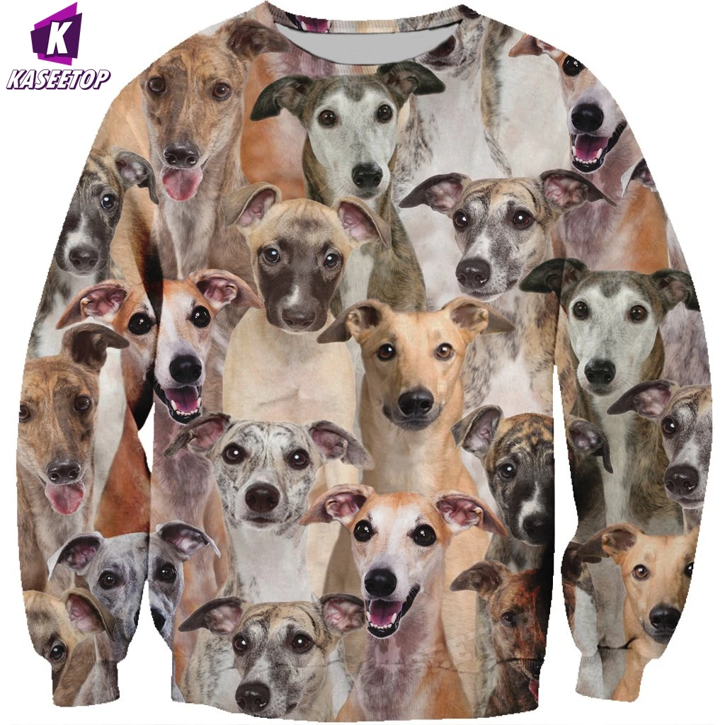 

2022 You Will Have A Bunch Of Boxers Pets Men Sweatshirt 3D Print Unisex Autumn Dogs Cat Long-sleeved Round Neck Cosplay Costume