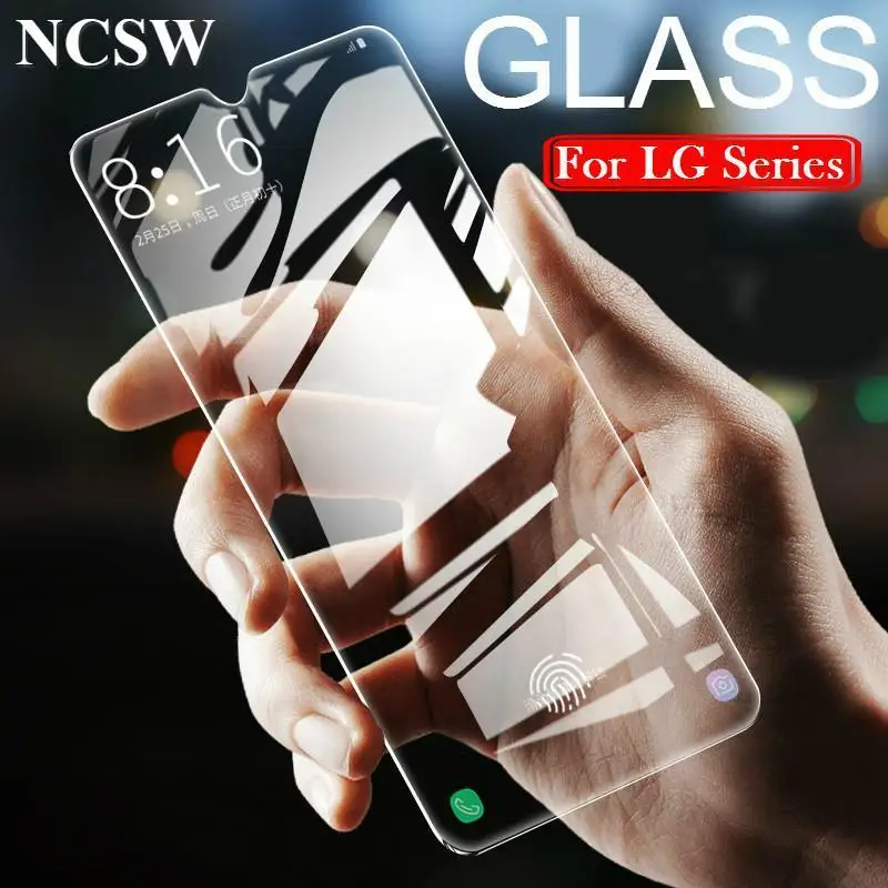 

2.5D 9H Glass For LG Q60 2019 Screen Protector for LG K11 K9 G8S thinq V50 V40 Q6 Q7 K8 K10 2018 V20 K30 Tempered Film HD Cover
