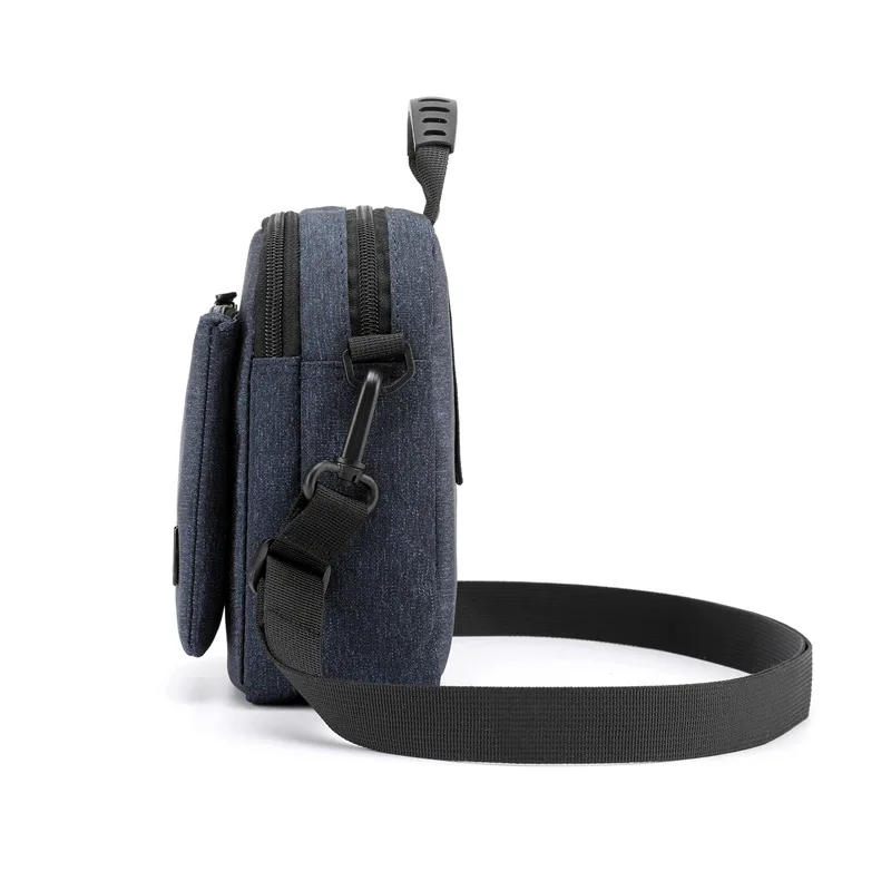 

Trend Nylon Cloth Men's Bag Large Capacity Shoulder Bag Fashion Outdoor Travel Messenger Backpack Versatile Handbag Wallet