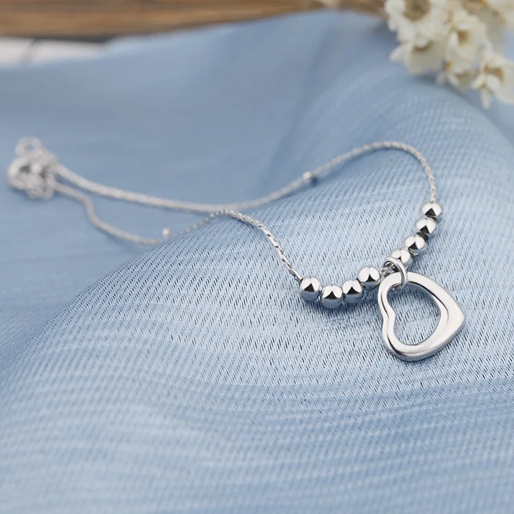 

Heart Shape Feet Pendant Japanese Korean Trend Hollow out Heart Feet Pendant Cool Students Accessories Gift for a Girlfriend Ank