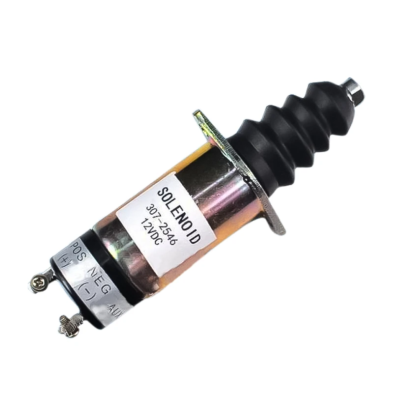 Электромагнитный клапан остановки двигателя 307 2546 12V 1504 12A6U1B1S2|shutdown solenoid|shutdown