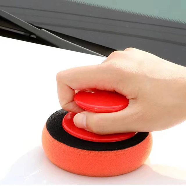 Auto Car Polishing Pad For Polisher Sponge Wheel Waxing Orange Car  Accessories Polishing Disc Wash Maintenance 4Inch 100mm - AliExpress