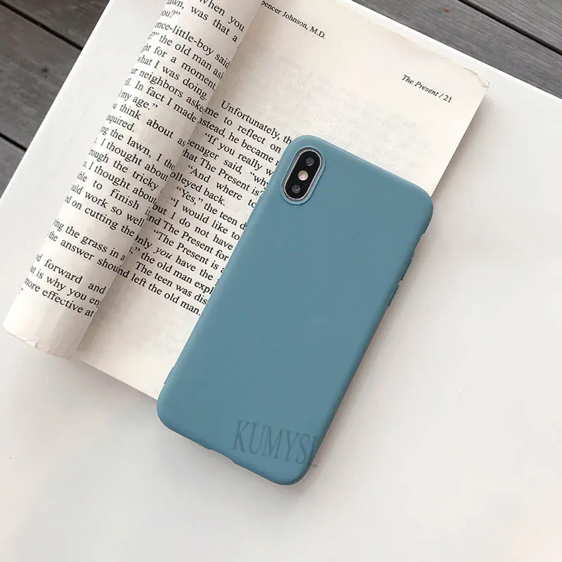 Силиконовый однотонный чехол конфетного цвета для Samsung Galaxy S8 S9 S10 плюс A10 A20 A30 A40 A50 A60 A70 A90 M10 M20 M30 M40 S10E TPU Защитный чехол - Цвет: 12