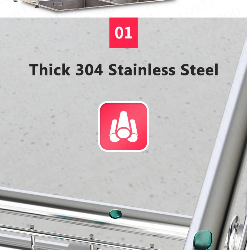 Estante de cocina de кратным capas escurridor de platos де Йерро rejilla para escurrir para fregadero estante de cocina