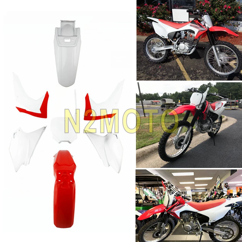 Motorcycle Plastic Fairing Body Cover Kits Rear Front Number Plate Fenders Mudguard For Honda CRF 230 F CRF230F 2015-2018 2019 |