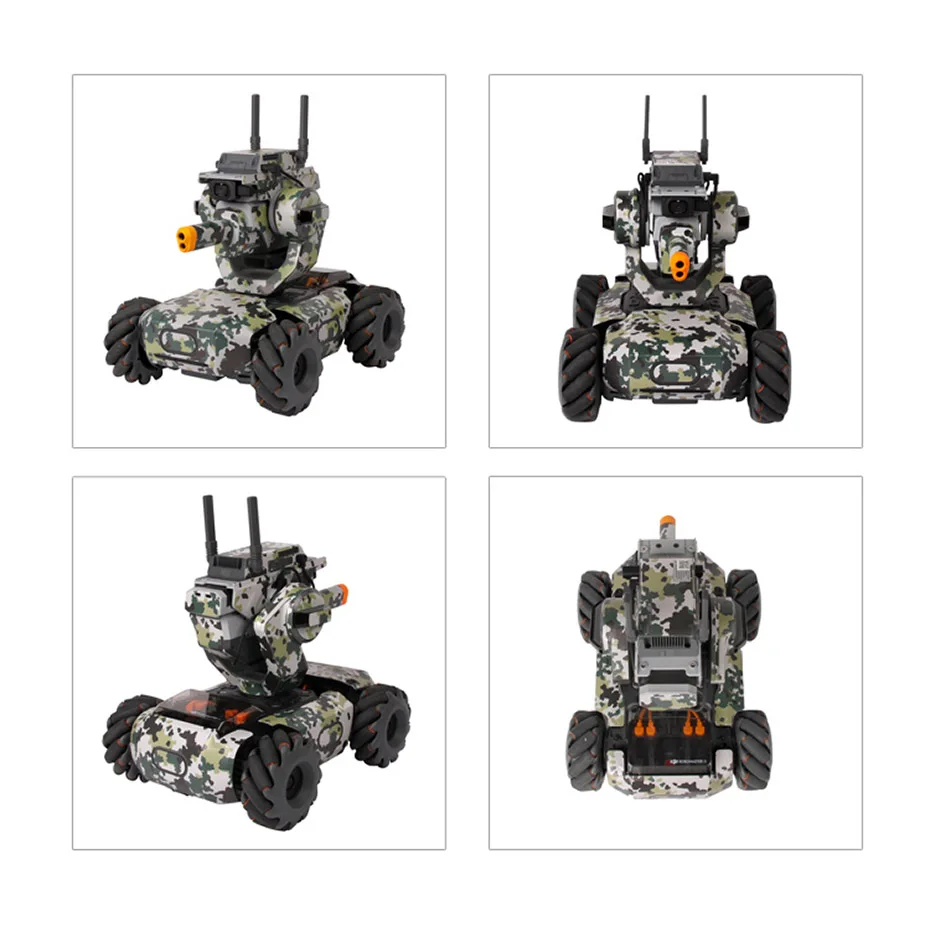 Защитная Наклейка s Для DJI Robomaster S1 ПВХ наклейка для кожи красный/желтый Акула Камуфляж для Robomaster S1 защита автомобильные аксессуары