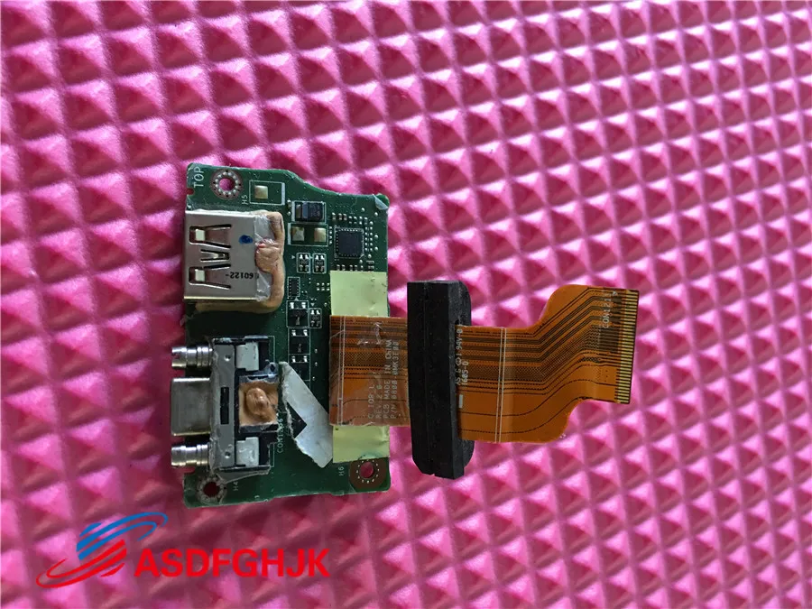 Оригинальная прочная USB плата для Dell Latitude 7202 с кабелем 0800-0MK3E00 полностью протестирована